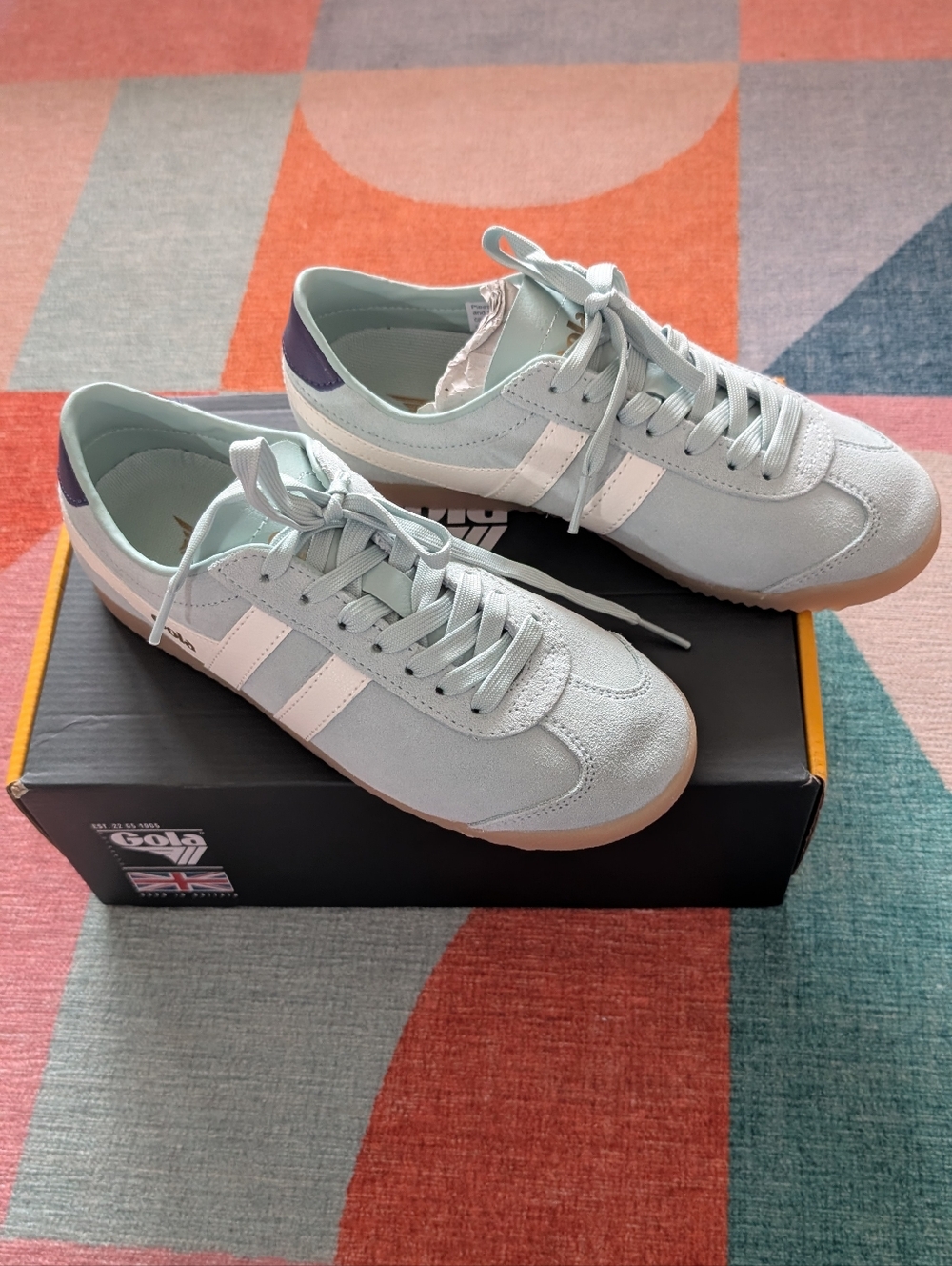 NWT GOLA Bullet Suede Sneakers